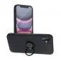Apple iPhone 11 Hülle Silicone ring Schwarz