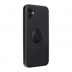 Apple iPhone 11 Hülle Silicone ring Schwarz