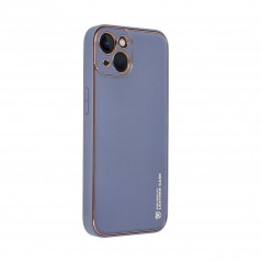 Apple iPhone 13 Hülle Leather Blau