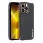 Apple iPhone 13 Pro Hülle Leather Schwarz