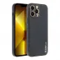 Apple iPhone 13 Pro Max Hülle Leather Schwarz