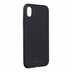 Apple iPhone XR Hülle Roar Space Monochromatische, Elegant  Schwarz