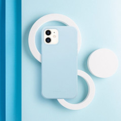 Apple iPhone XR Hülle Roar Space Monochromatische, Elegant  Himmelblau