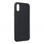 Apple iPhone XS Hülle Roar Space Monochromatische, Elegant  Schwarz