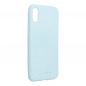 Apple iPhone XS Hülle Roar Space Monochromatische, Elegant  Himmelblau