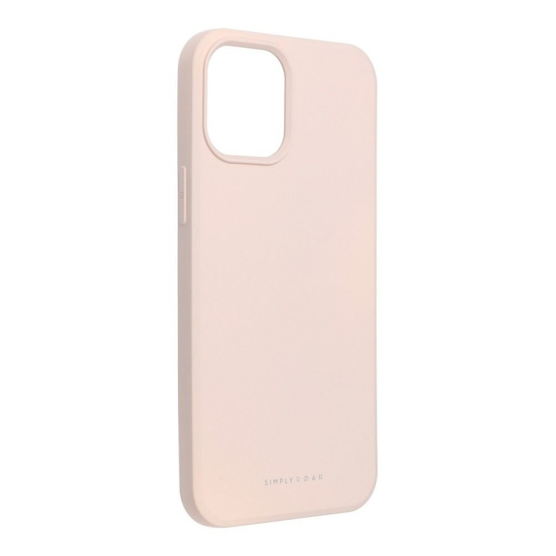Apple iPhone 12 Pro Max Hülle Roar Space Monochromatische, Elegant  Rosa