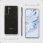 Samsung Galaxy S21 FE 5G Hülle Spigen Liquid Crystal Kristallklar  Glitzerkristall