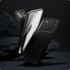 Samsung Galaxy S21 FE 5G Hülle Spigen Armor Kohlenstoff-Faser, Elegant  Schwarz