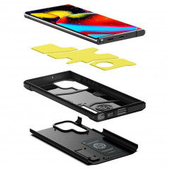 Samsung Galaxy S22 Ultra Hülle Spigen Armor Schwarz