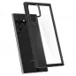 Samsung Galaxy S22 Ultra Hülle Spigen Ultra Hybrid Kristallklar  Matt Schwarz