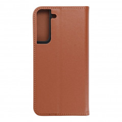 Samsung Galaxy S22 Plus Book Handytaschen Leather case SMART PRO Elegant  Braun