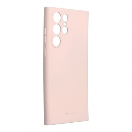 Samsung Galaxy S22 Ultra Hülle Roar Space Monochromatische, Elegant  Rosa