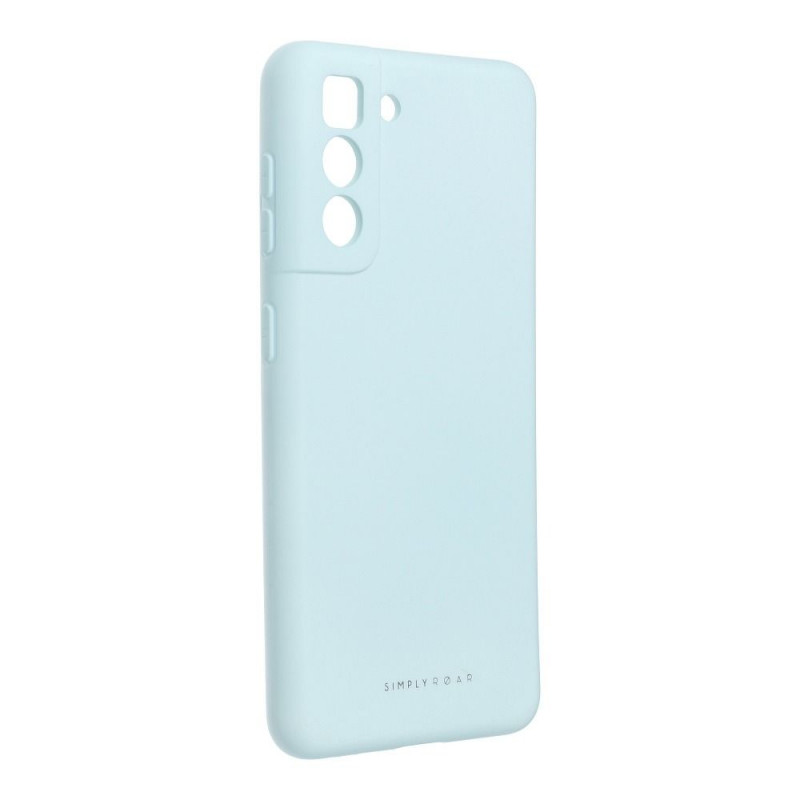 Samsung Galaxy A03s Hülle Roar Space Monochromatische, Elegant  Himmelblau