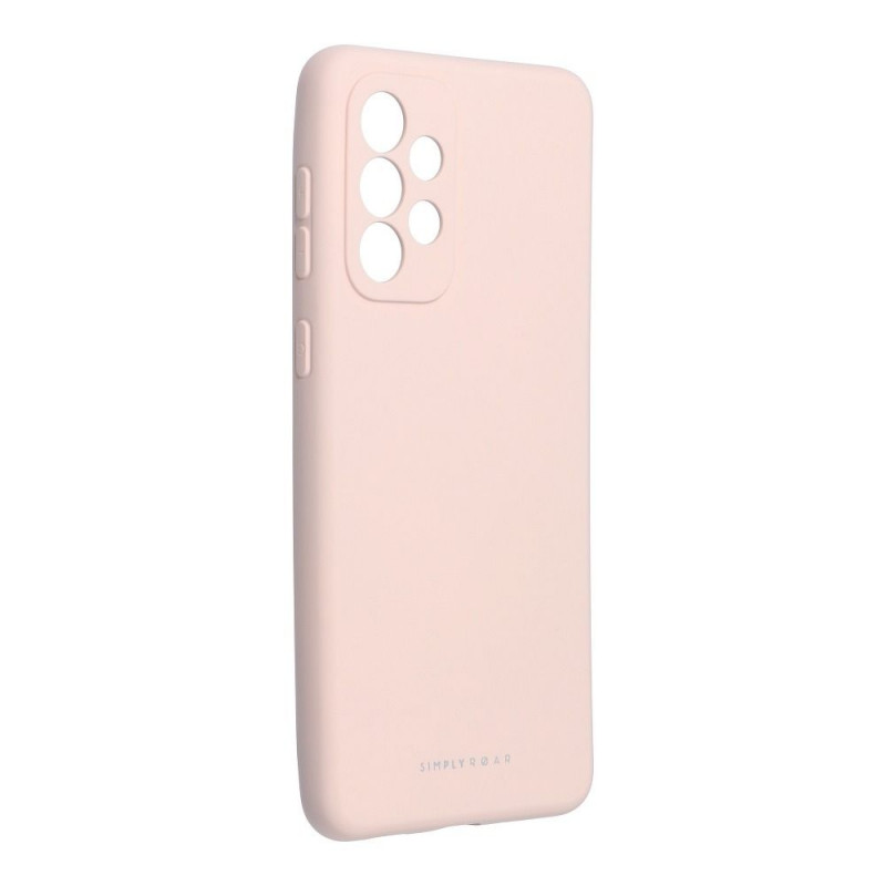 Samsung Galaxy A33 Hülle Roar Space Monochromatische, Elegant  Rosa