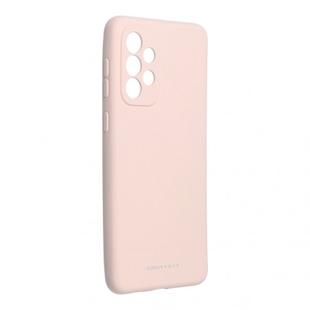 Samsung Galaxy A33 Hülle Roar Space Monochromatische, Elegant  Rosa