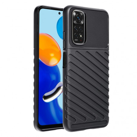 XIAOMI Redmi Note 11 Hülle THUNDER Schwarz