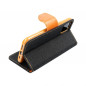 XIAOMI Redmi 10 Book Handytaschen CANVAS Book Schwarz