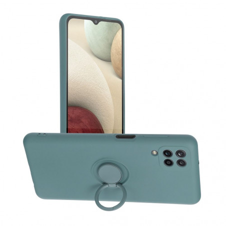 Samsung Galaxy A12 Hülle Silicone ring Grün