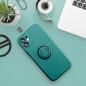 Samsung Galaxy A12 Hülle Silicone ring Grün