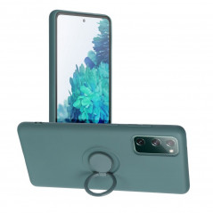 Samsung Galaxy S20 FE 5G 2022 Hülle Silicone ring Grün