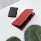 Apple iPhone 12 Book Handytaschen Leather case SMART PRO Elegant  Rotwein