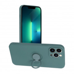 Apple iPhone 13 Pro Max Hülle Silicone ring Grün