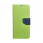 Samsung Galaxy A33 Book Handytaschen Fancy Book Limette / Marine