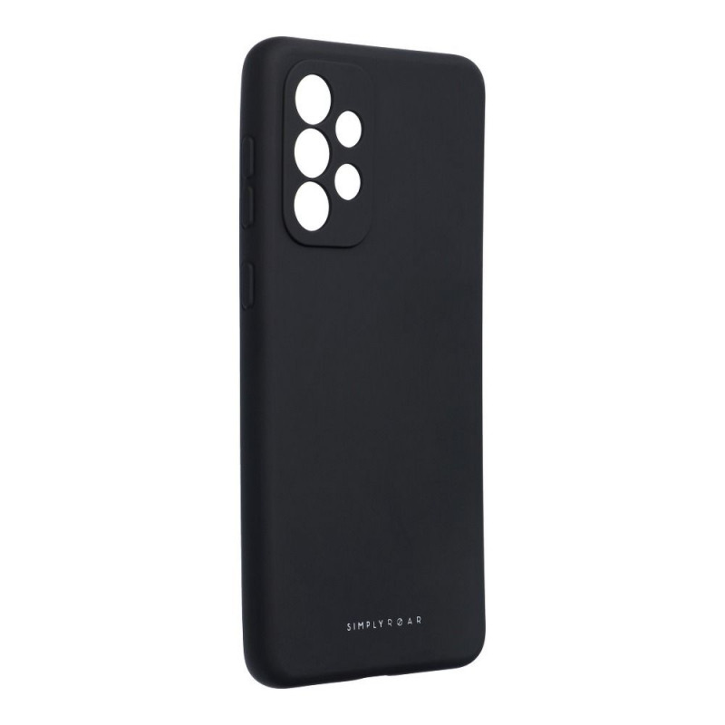 Samsung Galaxy A33 Hülle Roar Space Monochromatische, Elegant  Schwarz