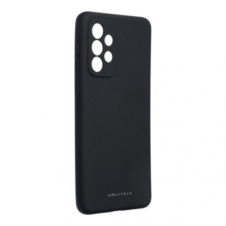 Samsung Galaxy A33 Hülle Roar Space Monochromatische, Elegant  Schwarz