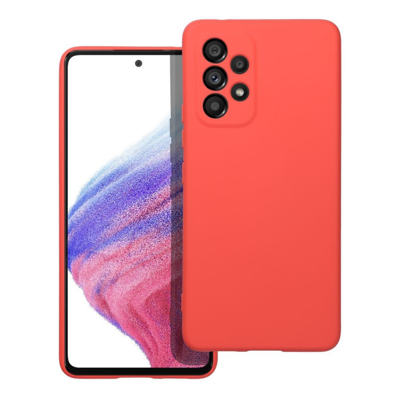 Samsung Galaxy A53 5G Hülle Silicone Elegant  Pfirsich