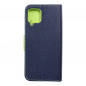 Samsung Galaxy M22 Book Handytaschen Fancy Book Marine / Limette