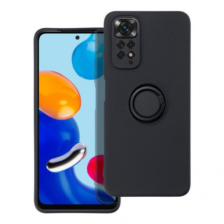 XIAOMI Redmi Note 11 Hülle Silicone ring Schwarz
