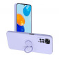 XIAOMI Redmi Note 11S Hülle Silicone ring Lila (Violet)