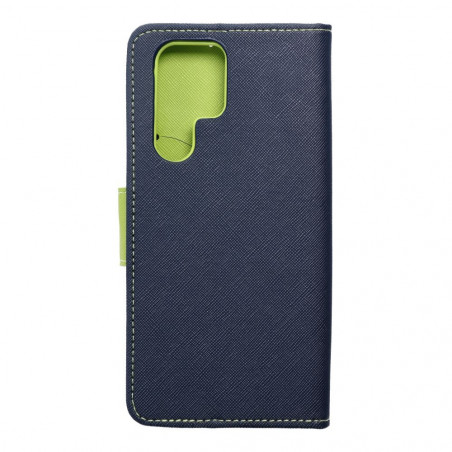 Samsung Galaxy S22 Ultra Book Handytaschen Fancy Book Marine / Limette