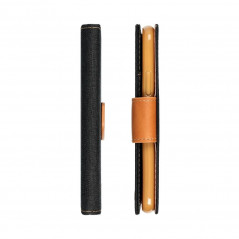 XIAOMI Redmi 9C NFC Book Handytaschen CANVAS Book Schwarz