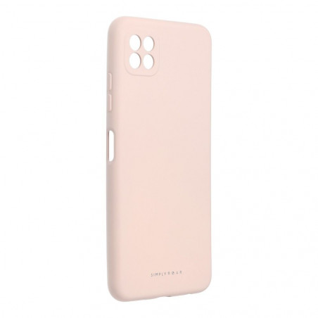 Samsung Galaxy A22 5G Hülle Roar Space Monochromatische, Elegant  Rosa