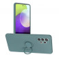 Samsung Galaxy A52 LTE Hülle Silicone ring Grün