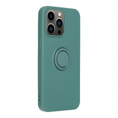 Apple iPhone 13 Pro Hülle Silicone ring Grün