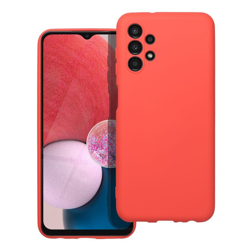Samsung Galaxy A13 LTE Hülle Silicone Elegant  Pfirsich
