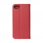Apple iPhone SE 2022 5G Book Handytaschen Leather case SMART PRO Elegant  Rotwein 