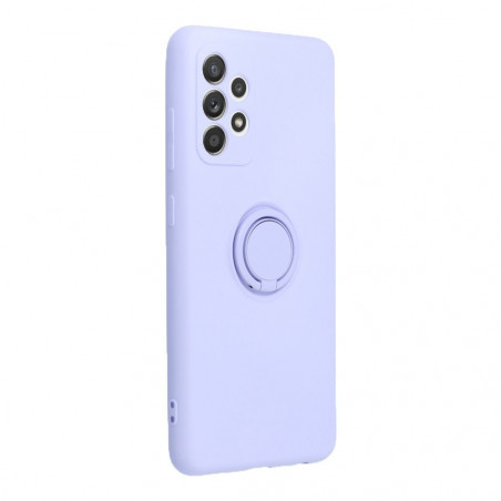 Samsung Galaxy A33 Hülle Silicone ring Lila (Violet)