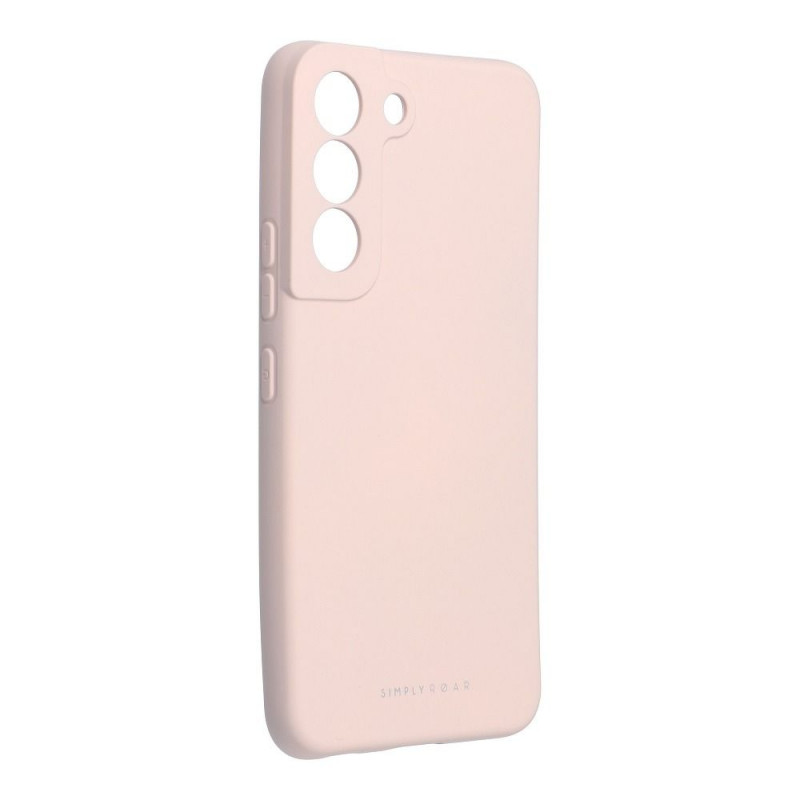 Samsung Galaxy S22 Hülle Roar Space Monochromatische, Elegant  Rosa