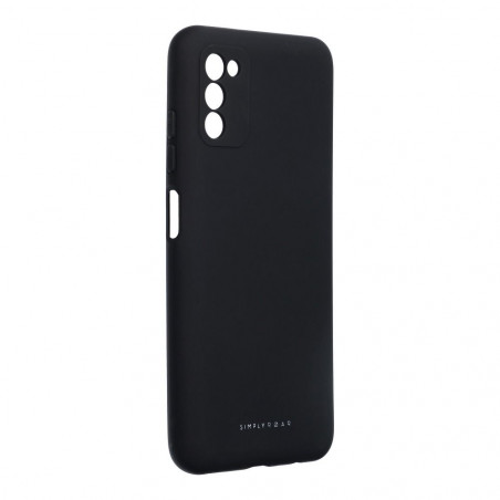 Samsung Galaxy A03s Hülle Roar Space Monochromatische, Elegant  Schwarz