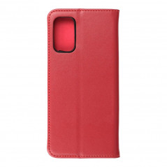 XIAOMI Poco M4 Pro 5G Book Handytaschen Leather case SMART PRO Elegant  Rotwein