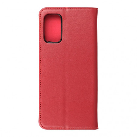 XIAOMI Poco M4 Pro 5G Book Handytaschen Leather case SMART PRO Elegant  Rotwein
