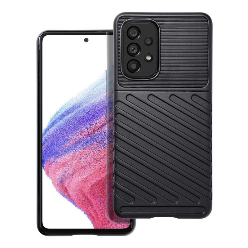 Samsung Galaxy A53 5G Hülle THUNDER Schwarz