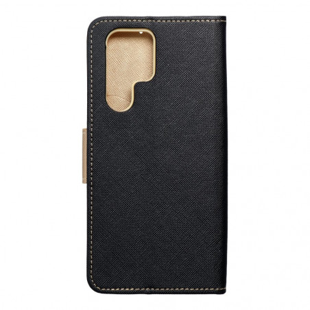 Samsung Galaxy S22 Ultra Book Handytaschen Fancy Book Schwarz