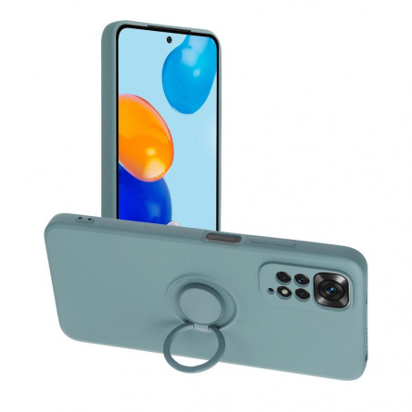 XIAOMI Redmi Note 11 Hülle Silicone ring Grün