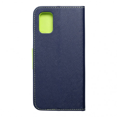 Samsung Galaxy M51 Book Handytaschen Fancy Book Marine / Limette