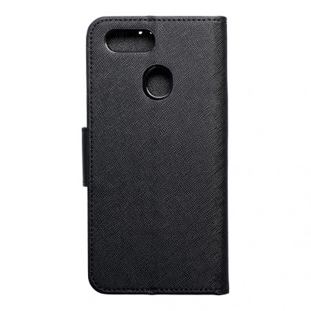 Oppo A12 Book Handytaschen Fancy Book Schwarz